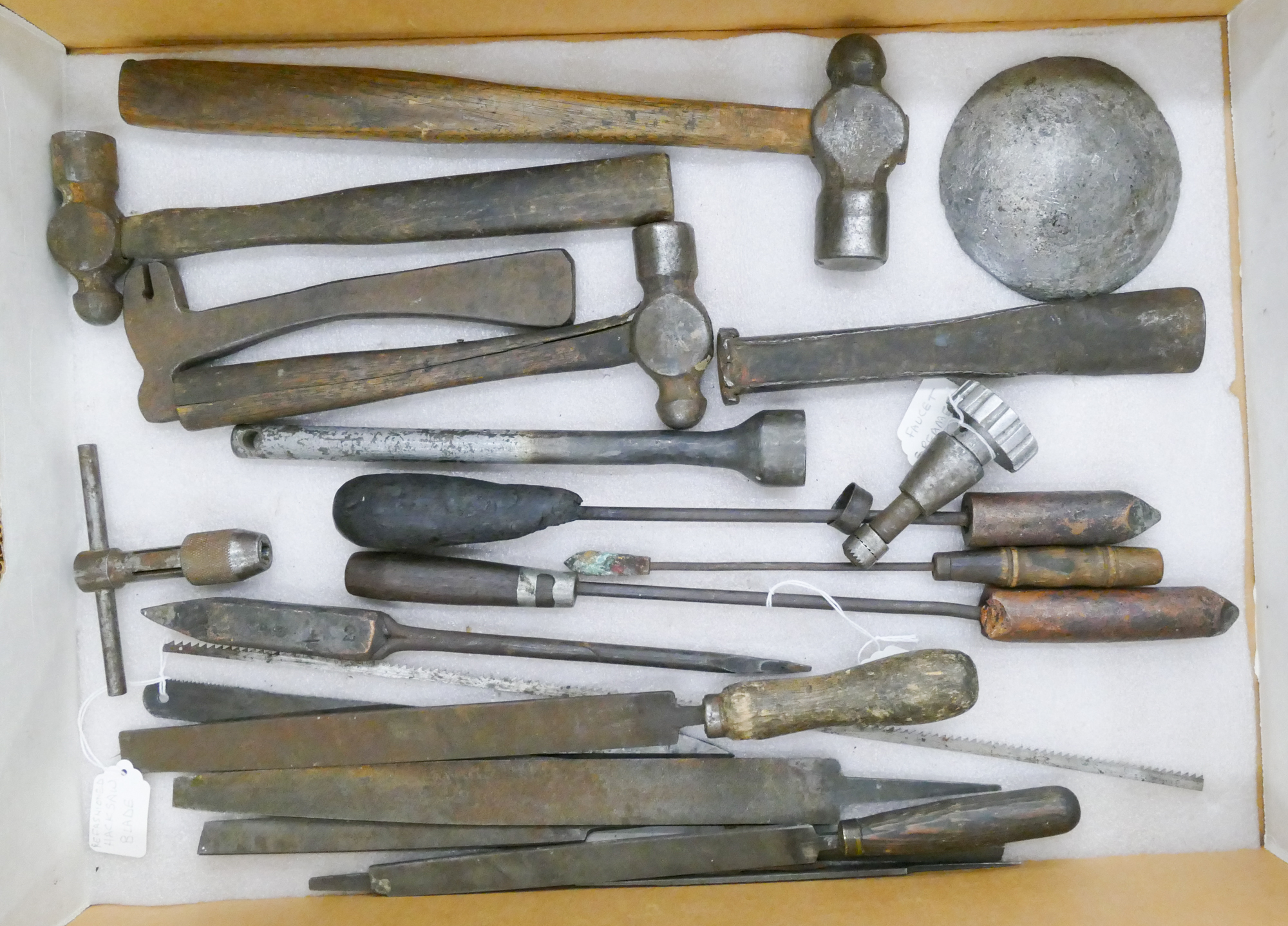 Box Antique Hand Tools
