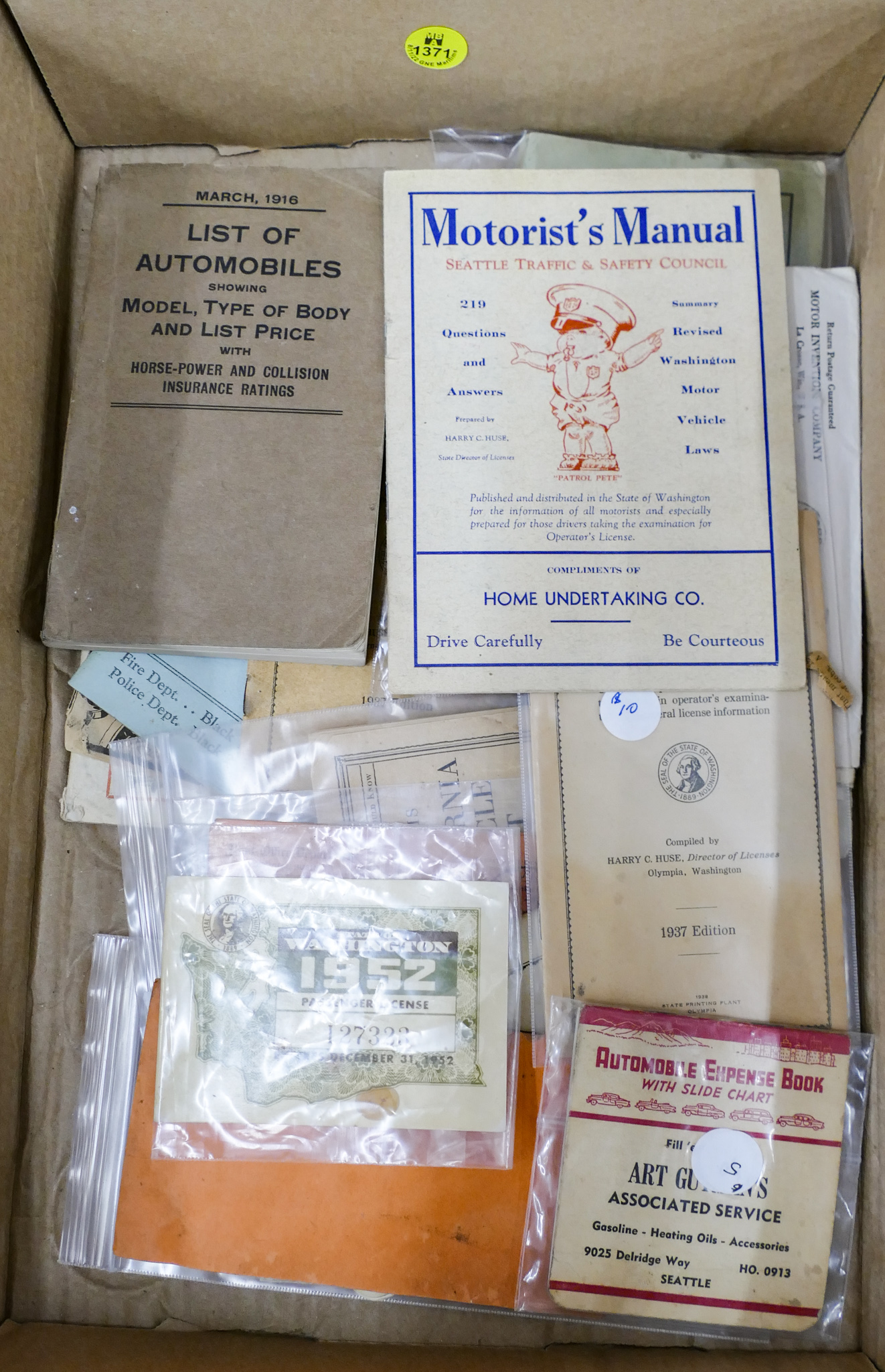 Box Automotive Booklets