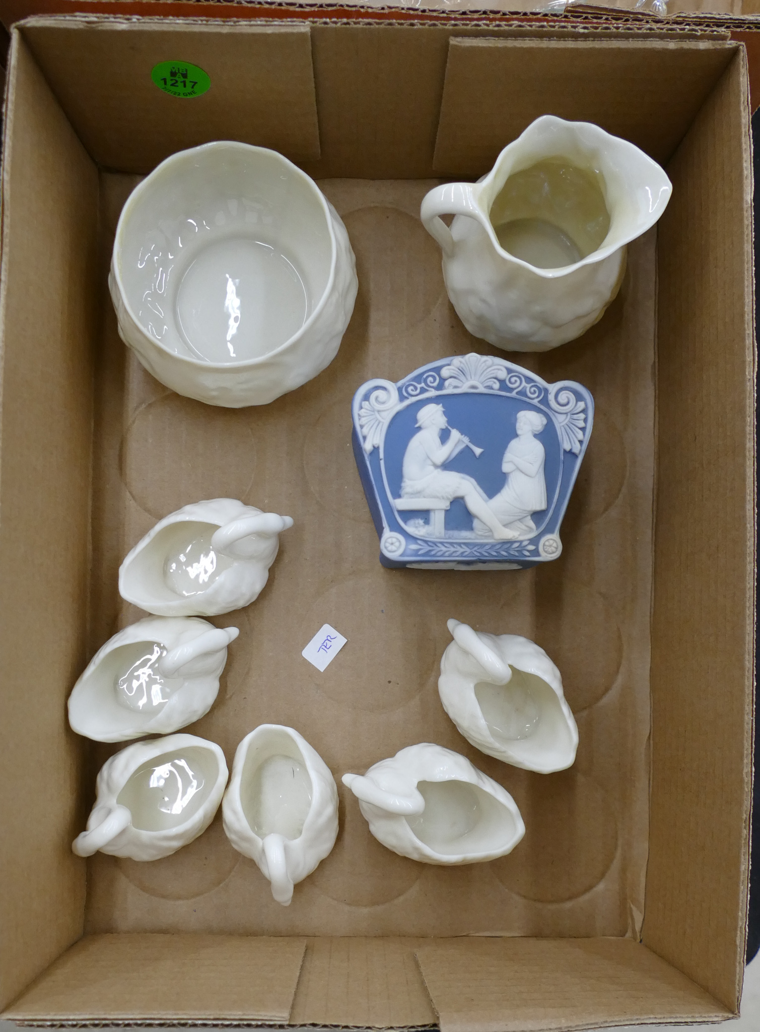 Box Belleek and Lenox Wares etc.