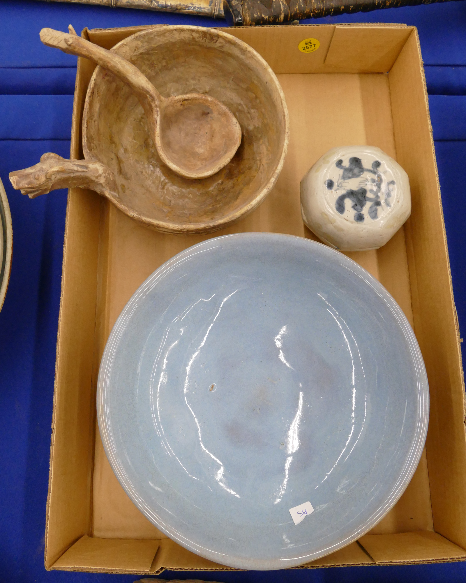 Box Chinese Jun Ware Bowl Etc