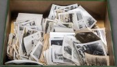 BOX CONTAINING OLD PICTURES. P