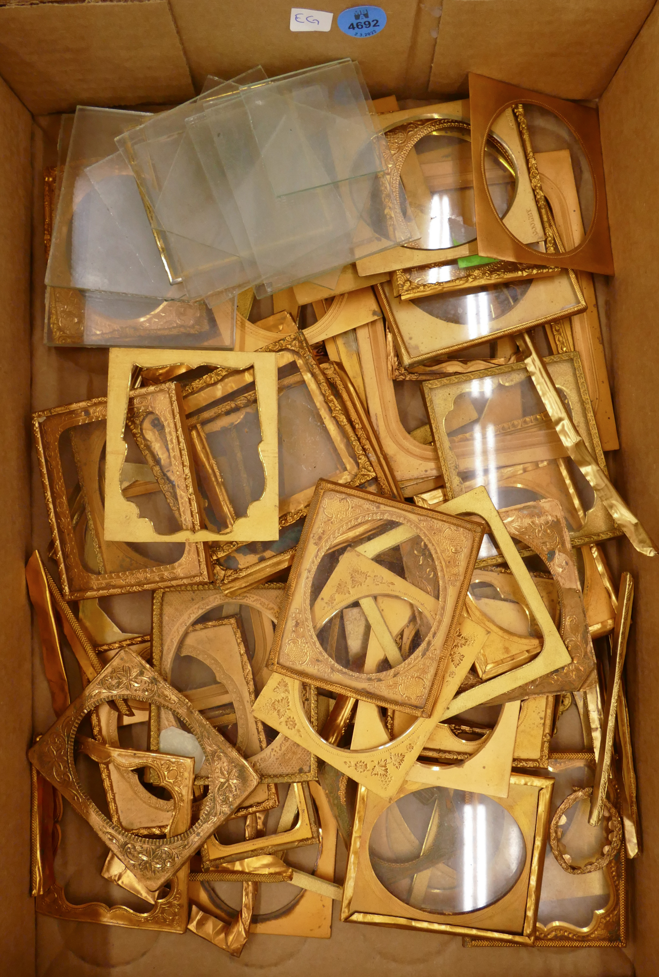 Box Daguerreotype Case Metal