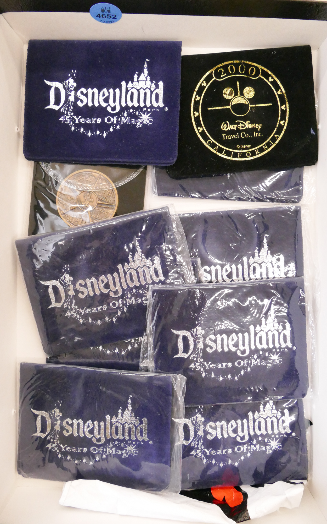 Box Disneyland Collectible Medals