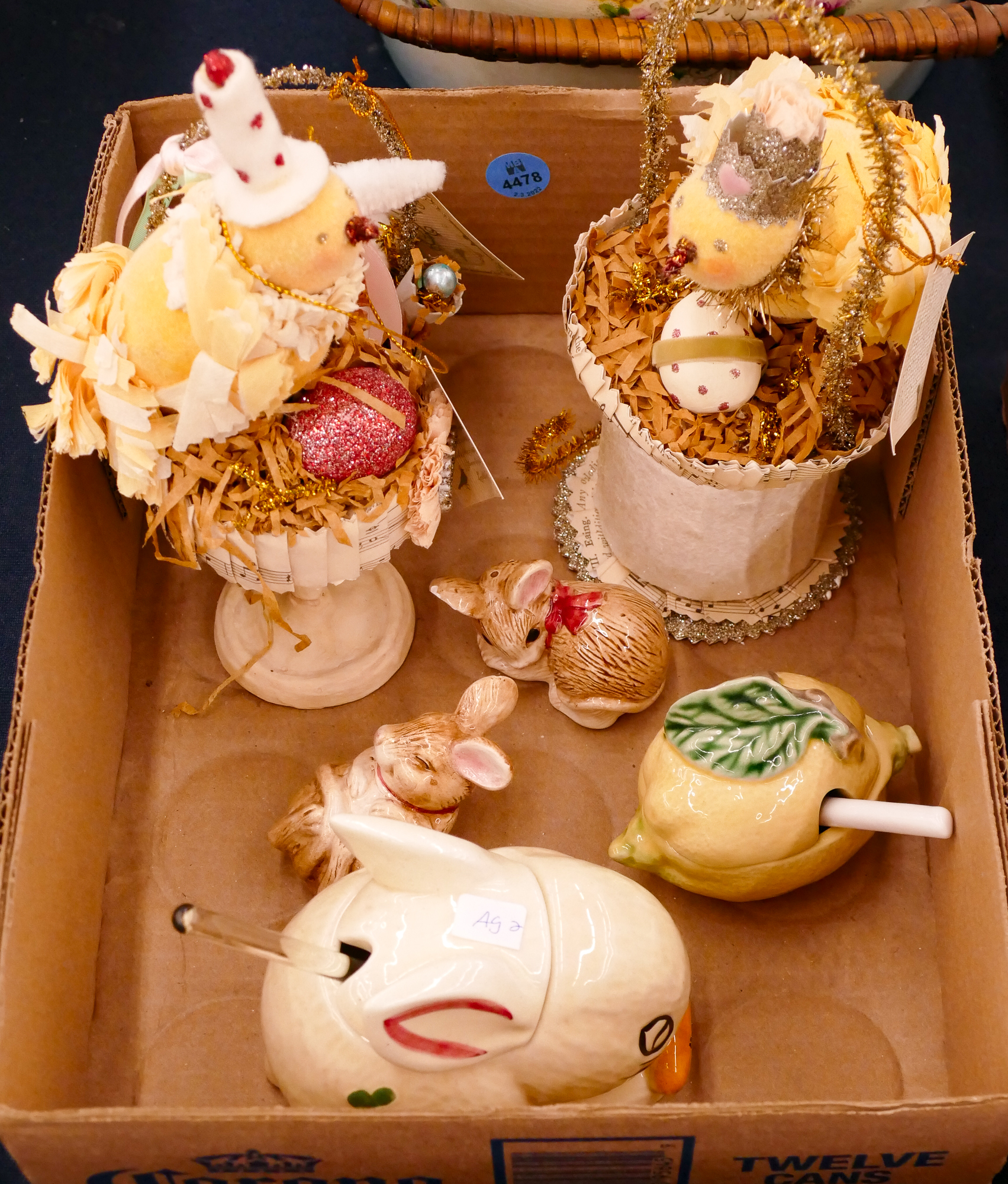 Box Fitz & Floyd Christmas Ceramics