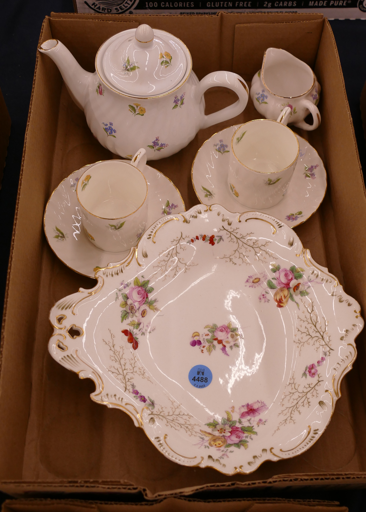 Box Floral Bone China