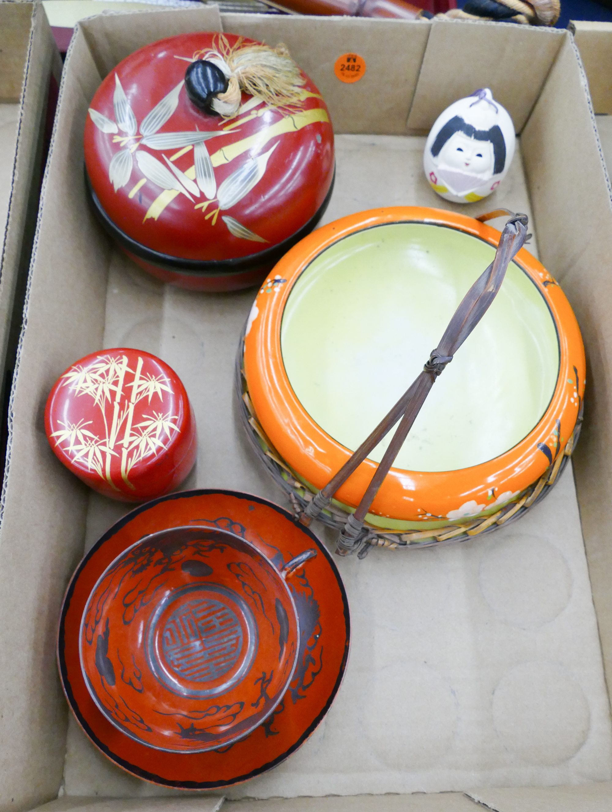 Box Japanese Lacquered Boxes and