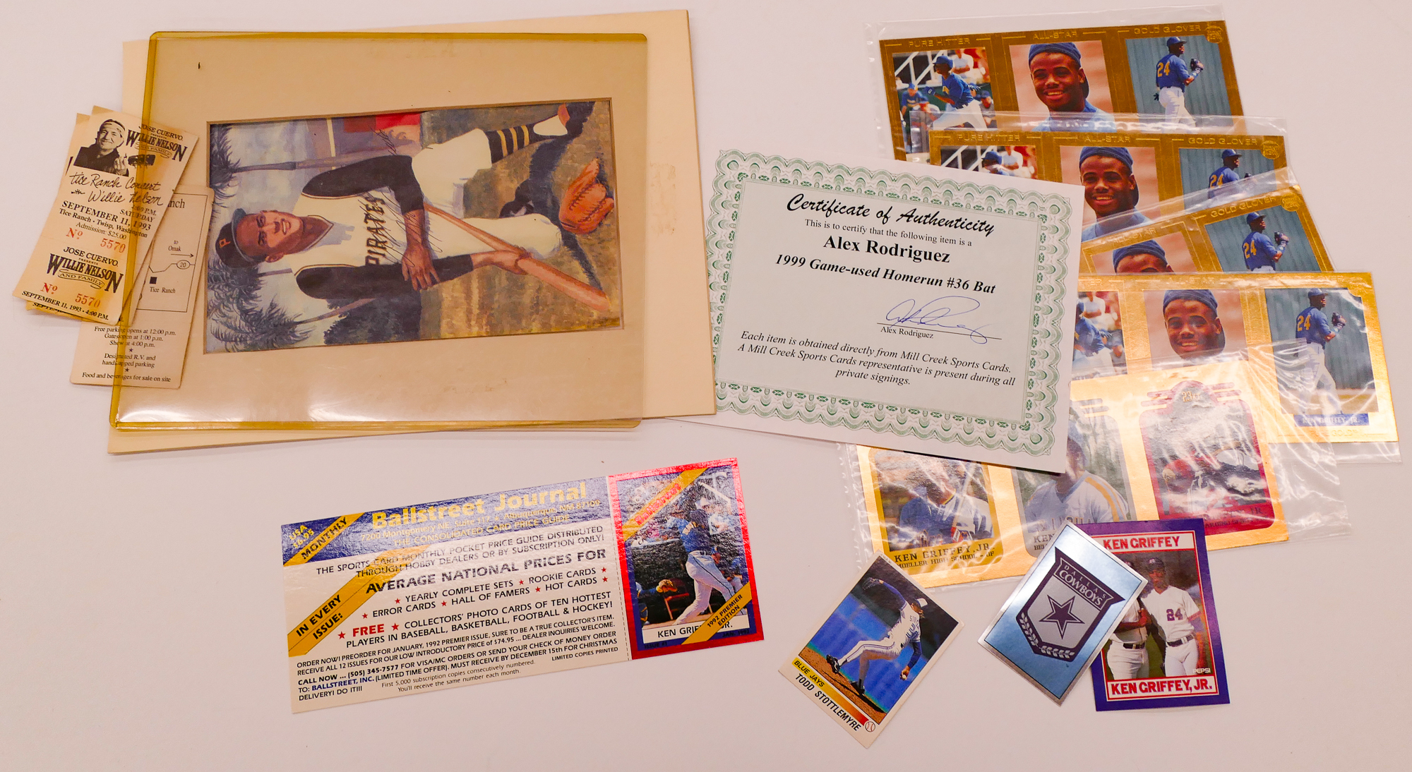 Box Ken Griffey Jr Baseball Cards