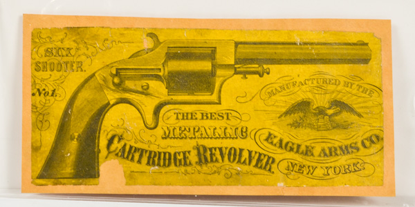 Box Label for Eagle Arms Co NYC for