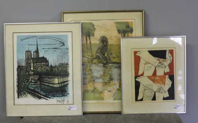 Box Lot of 3 Prints. BUFFET