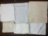 BOX LOT OF ANTIQUE BLANKETS, P