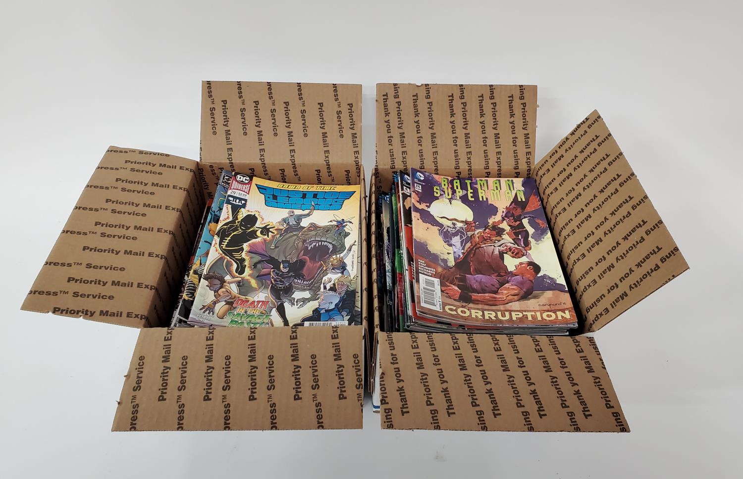 BOX LOT OF APPROX. 150 COMIC BOOKS,