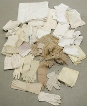Box lot of table linens to inc