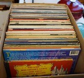 BOX OF ASSORTED CLASSICAL RECO