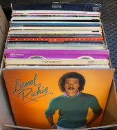 BOX OF ASSORTED RECORDSBox of