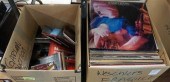 BOX OF LONG PLAYING RECORDS, C