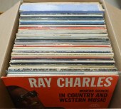 BOX OF L.P. RECORDS (MOSTLY JA