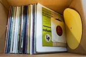 BOX OF LP RECORDSBox of LP Rec