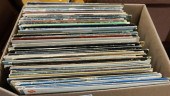 BOX OF MOSTLY CLASSIC ROCK LPS