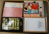 BOX OF MOSTLY FRENCH BOOKSBox