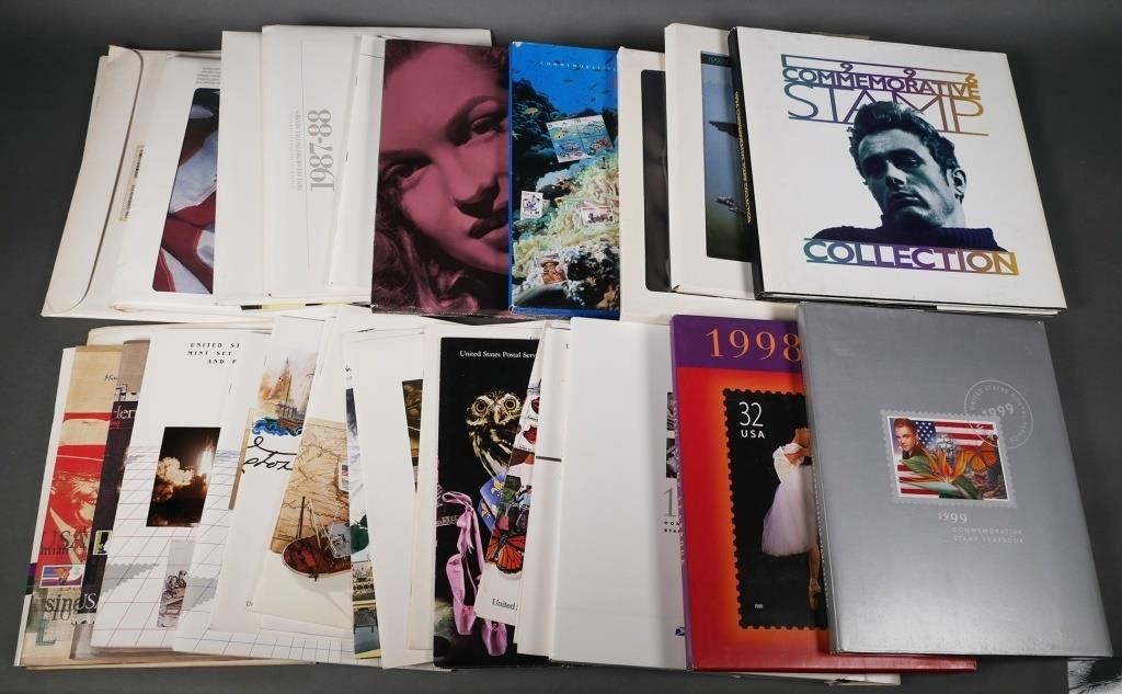 BOX OF USPS COMMEMORATIVE STAMP