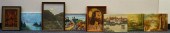 BOX OF VARIOUS WORKS OF ART IN