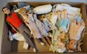 BOX OF VINTAGE DOLLS INCLUDING