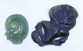 Box Old Maori Hei Tiki Pendant
