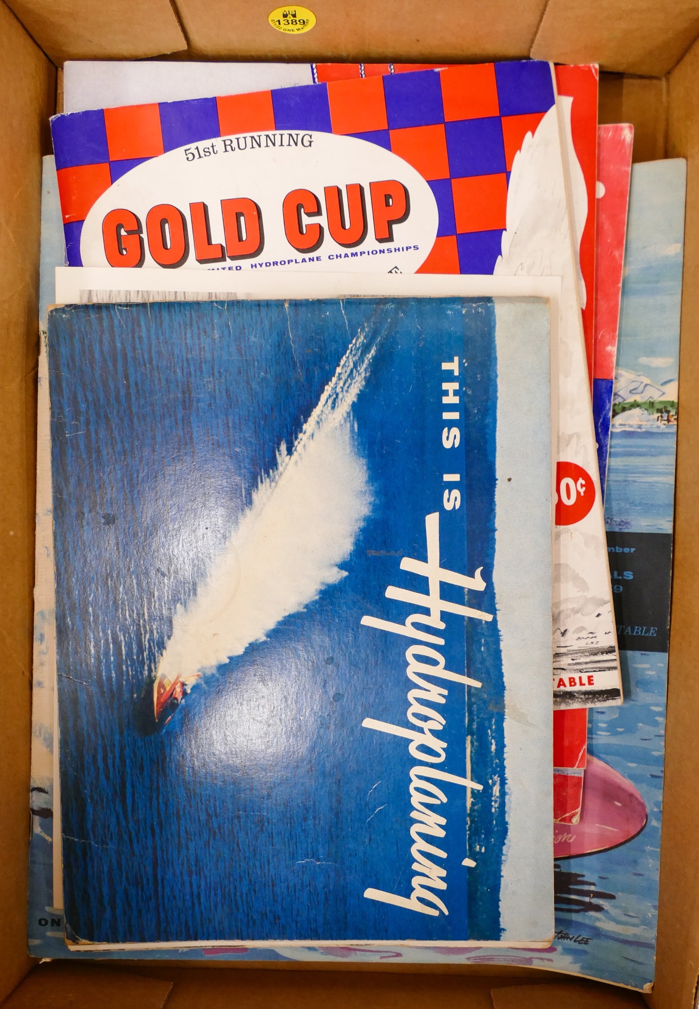 Box Old Seafair Programs Etc.