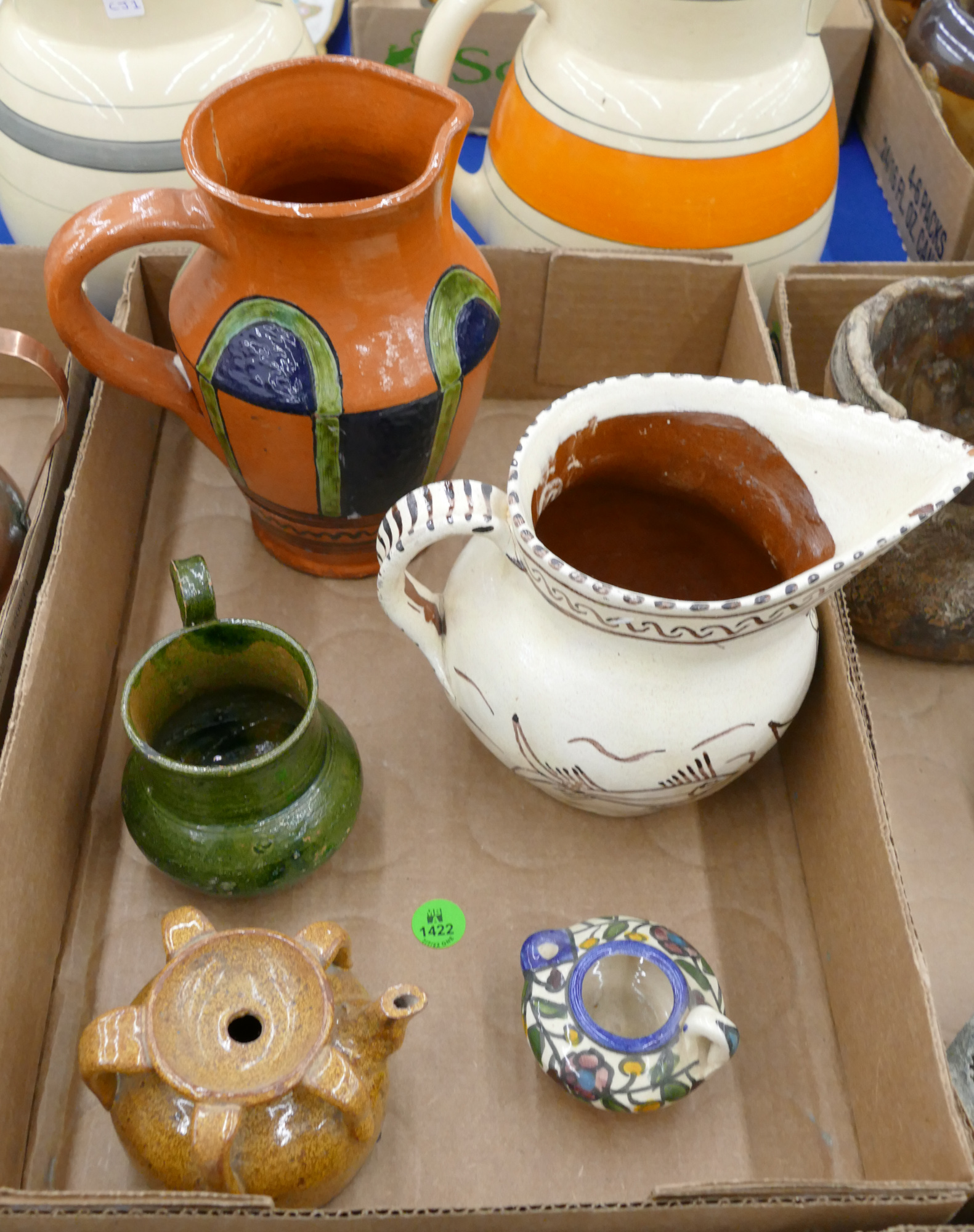 Box Old South American Ceramics