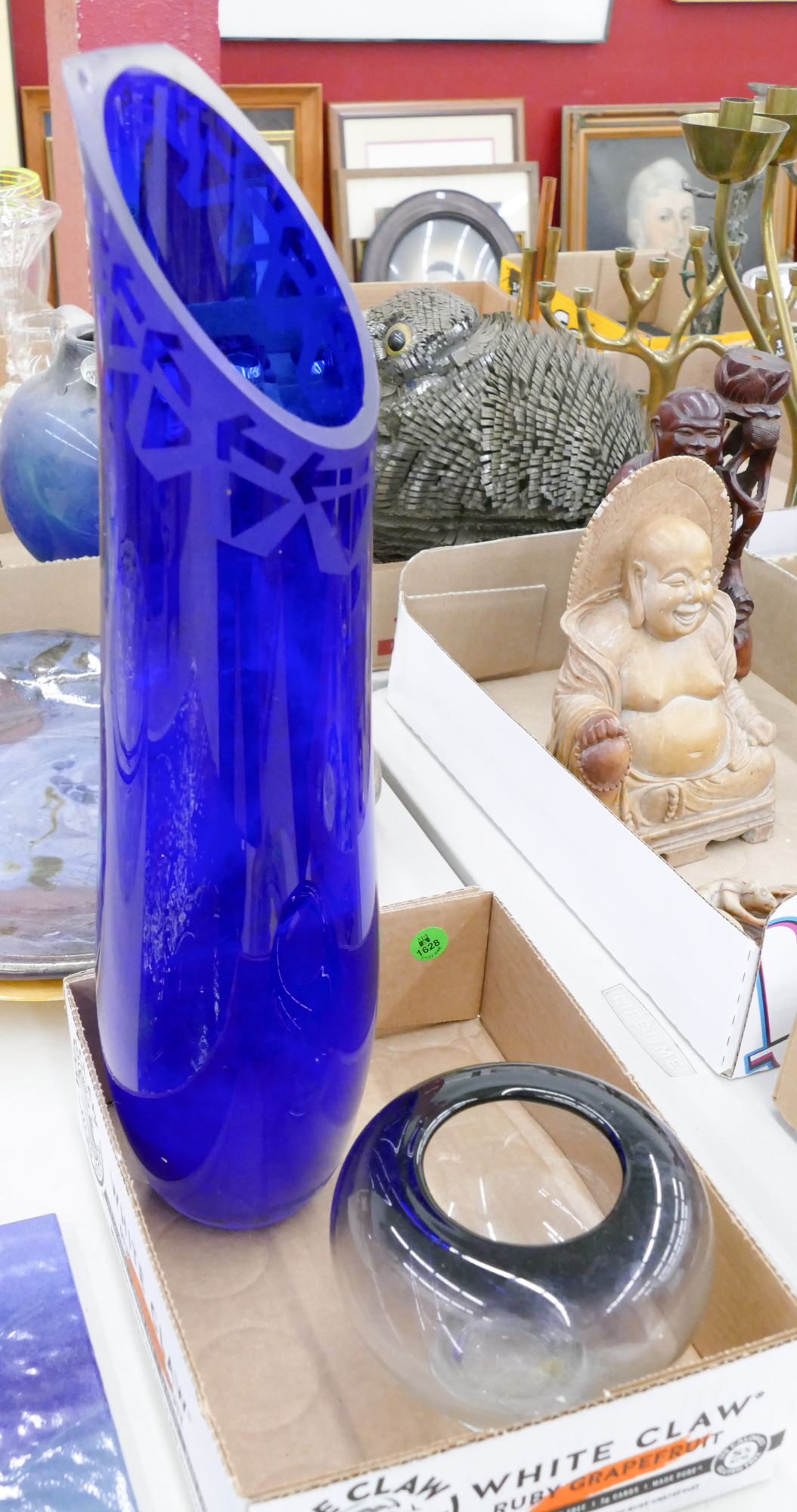 Box Sabrina Knowles Cobalt Glass