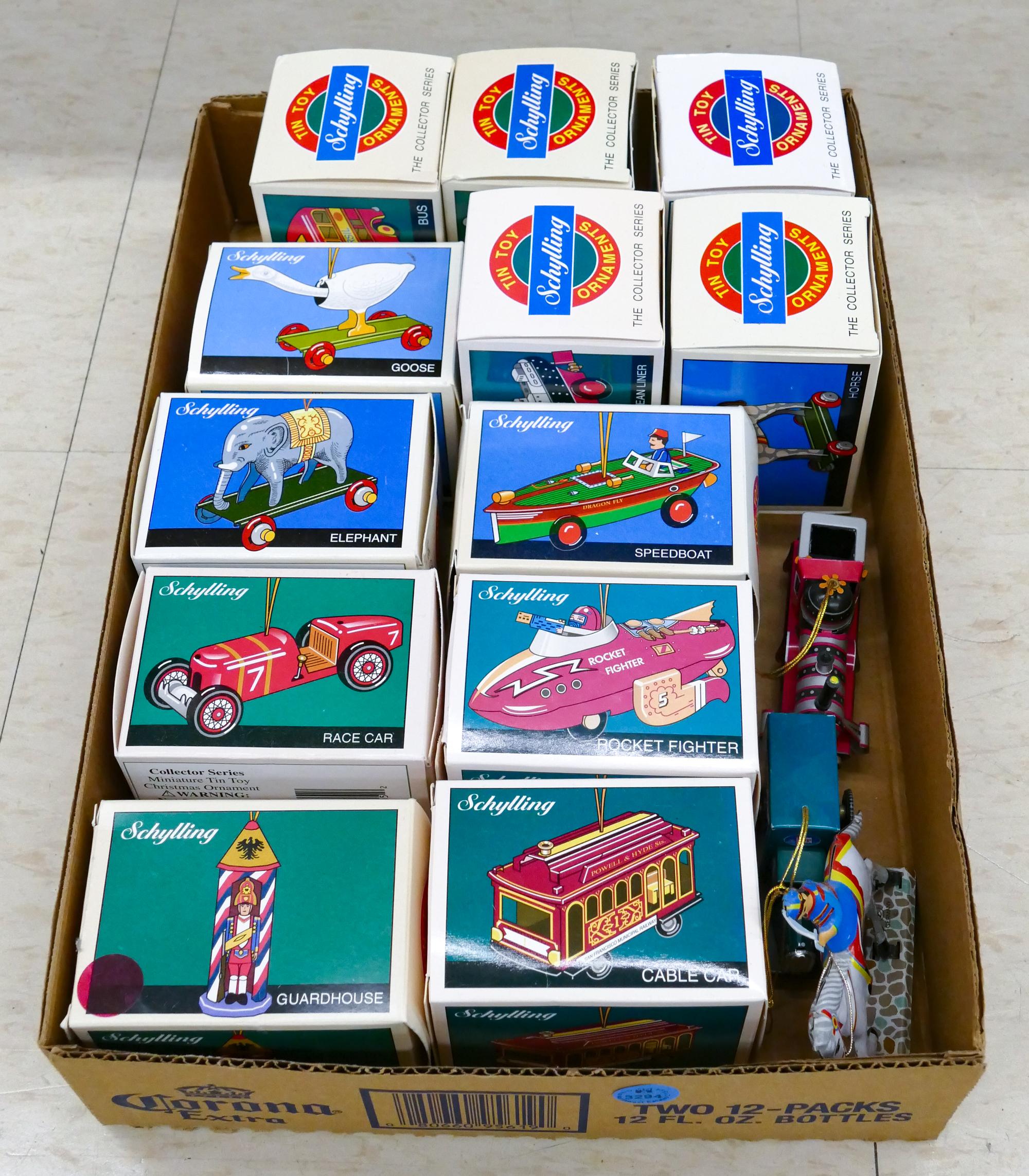 Box Schylling Tin Toy Christmas