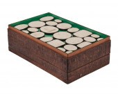 BOX SET OF FOUR TRAYS OF INTAG
