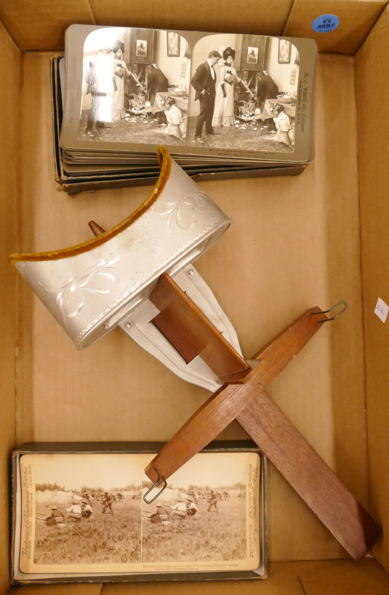 Box Stereo Slides and Viewer
