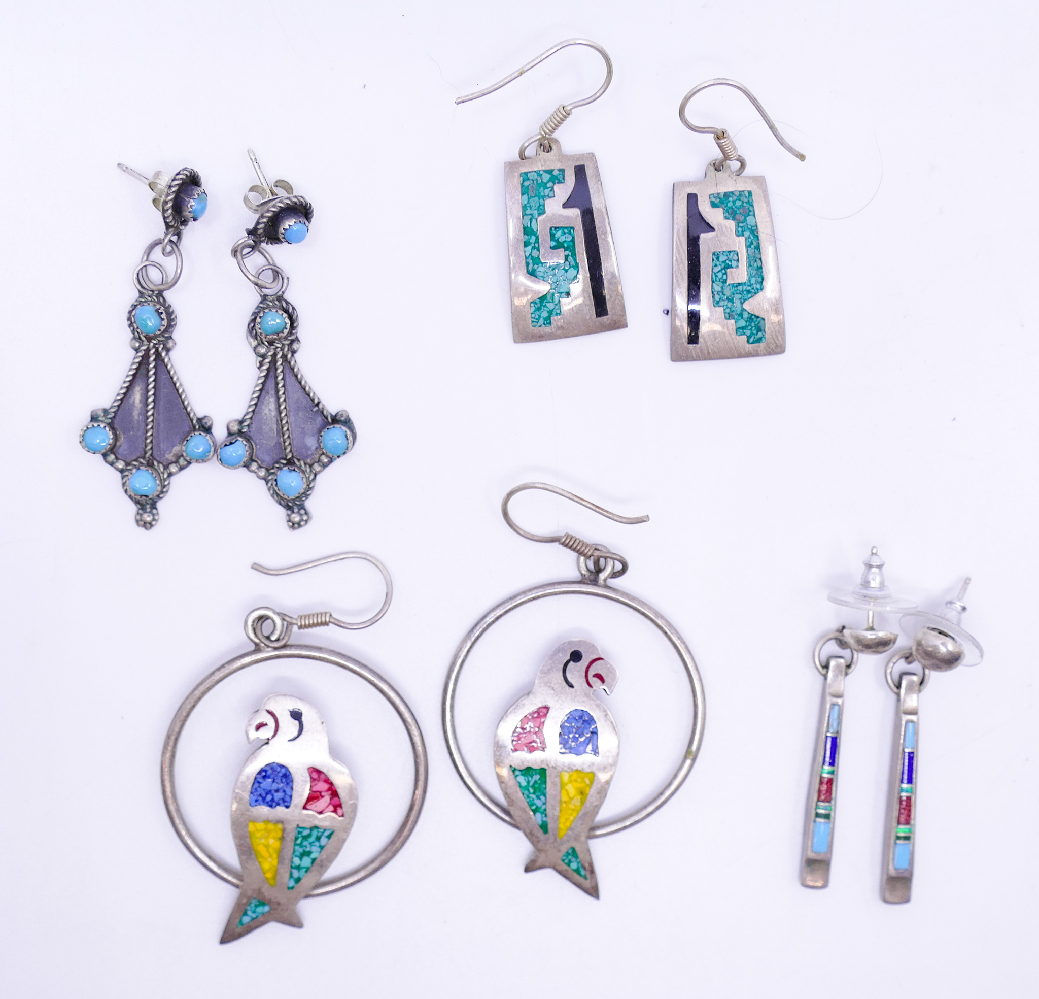 Box Sterling Earrings
