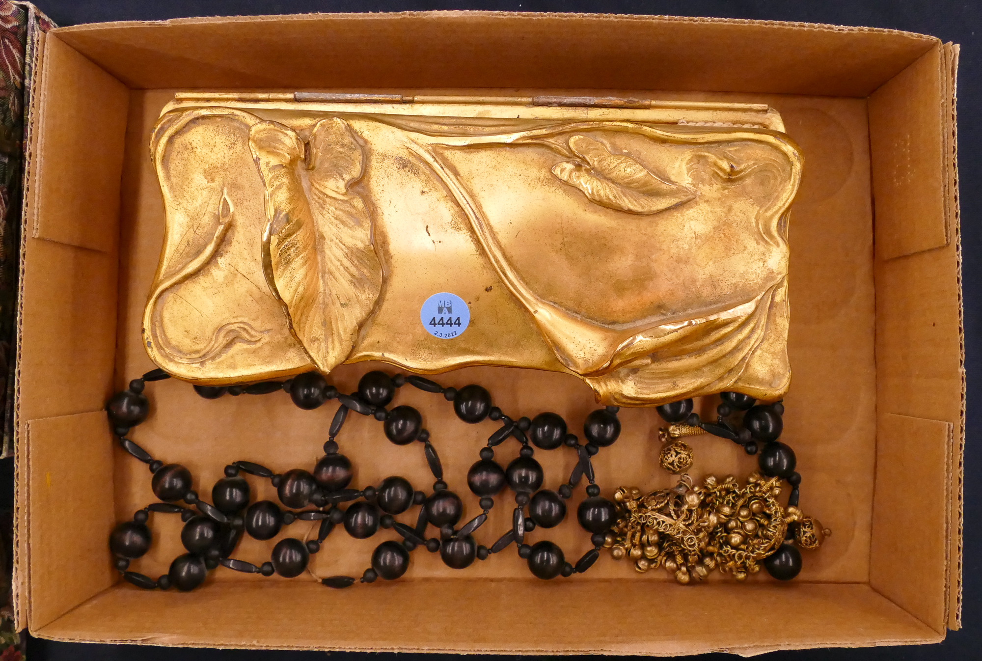 Box Vintage Jewelry Box and