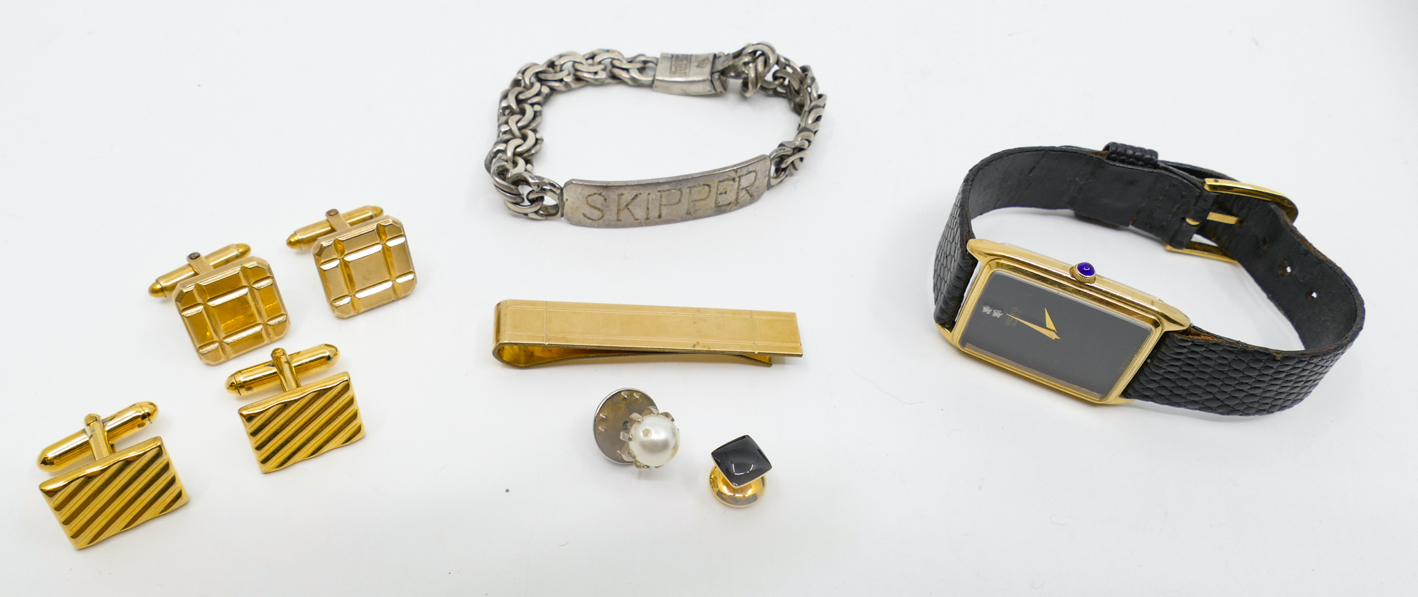 Box Vintage Men's Jewelry -