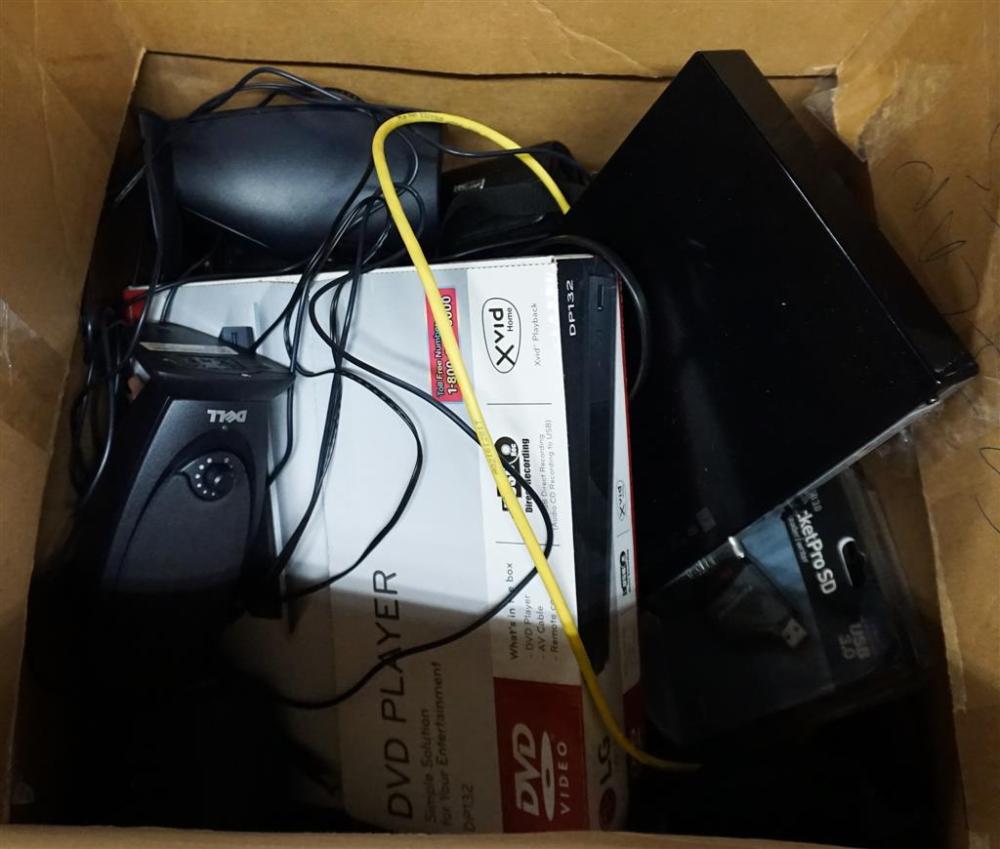 BOX WITH ELECTRONICS AND CAMERASBox