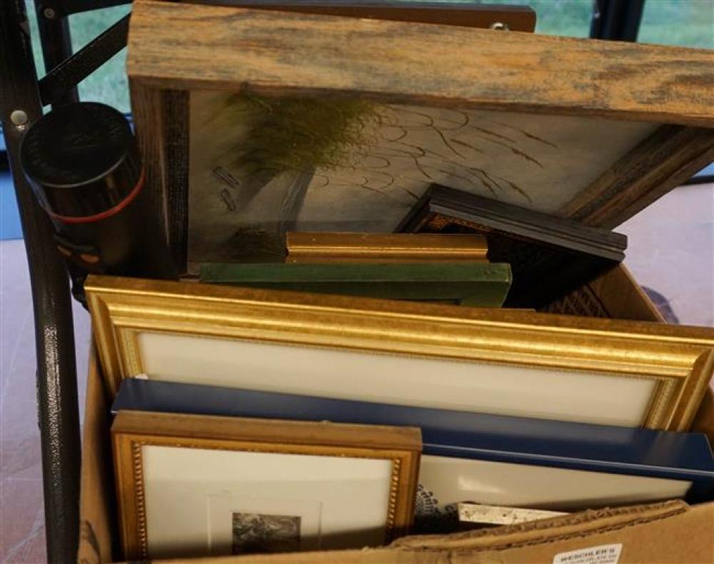 BOX WITH ETCHINGS, COLOR PRINTS AND