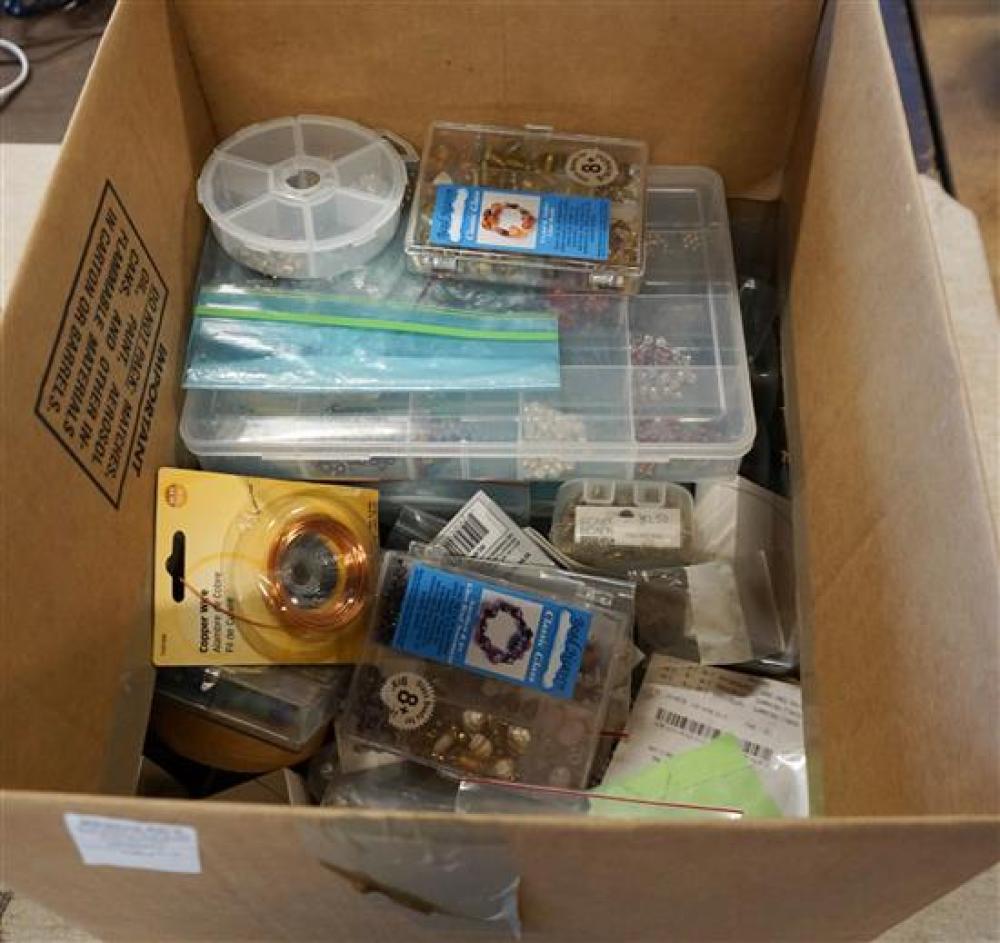 BOX WITH JEWELRY MAKING SUPPLIESBox