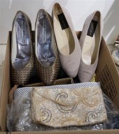 BOX WITH LADIES DESIGNER SHOES