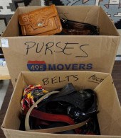 BOX WITH LEATHER AND OTHER PUR