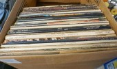 BOX WITH LONG PLAYING RECORDSB