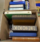 BOX WITH POP-UP BOOKS, DVD'S A