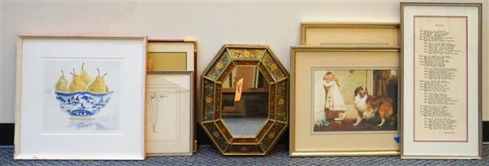 BOX WITH SIX ASSORTED WORKS OF