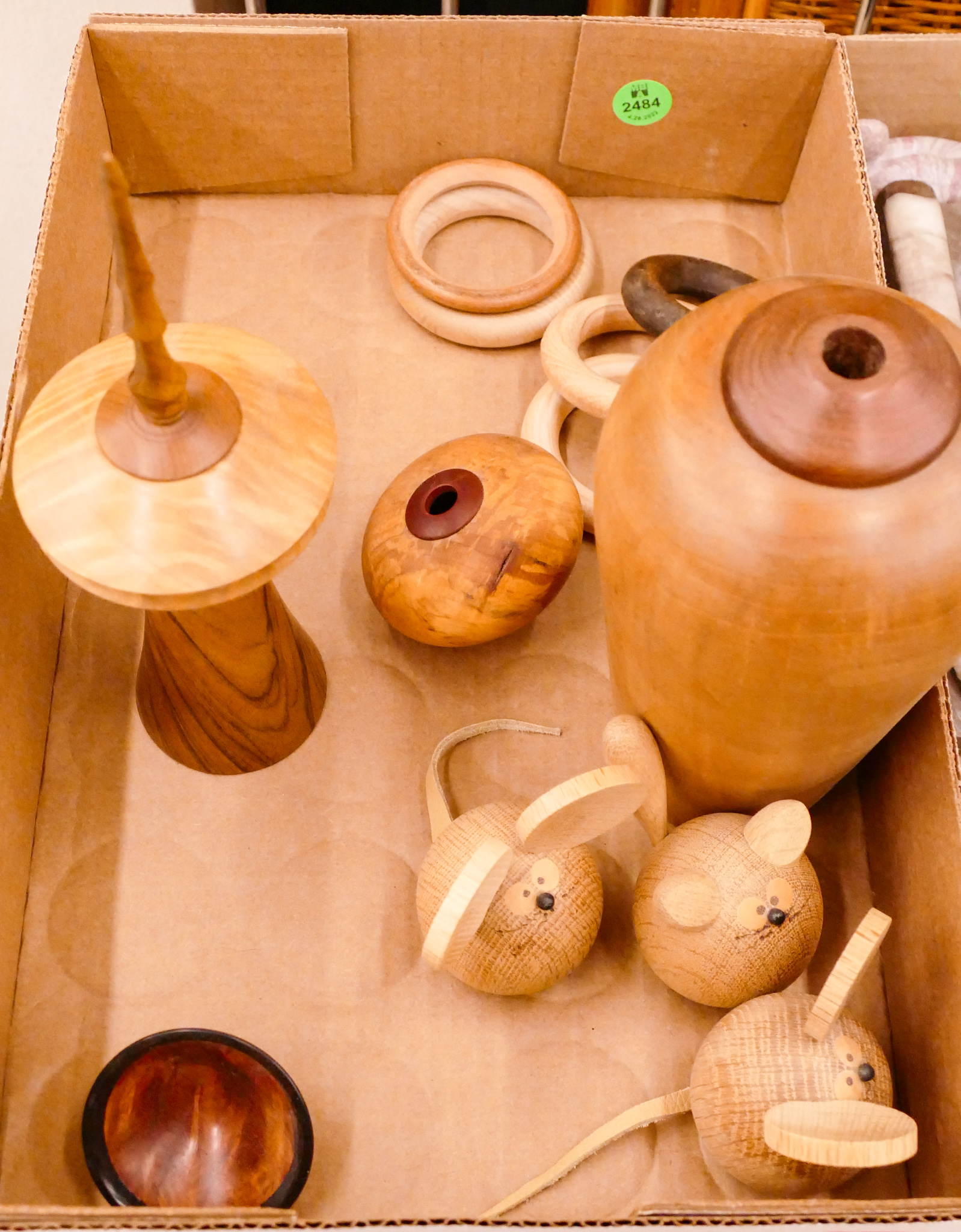 Box Wood Art Turned Vessels