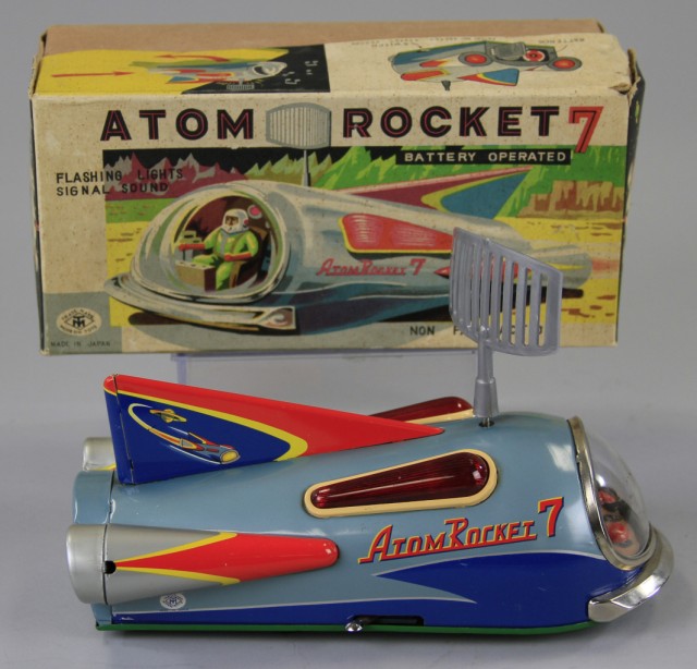 BOXED ATOM ROCKET 7 Modern Toys