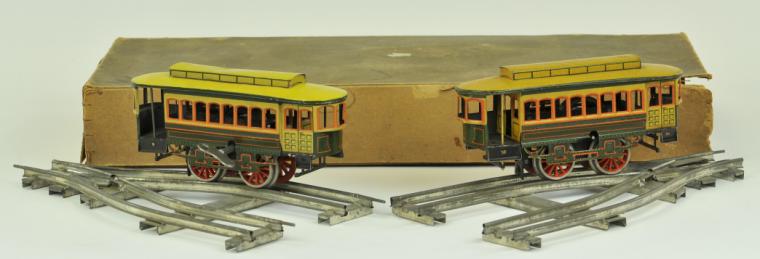 BOXED BING TROLLEY CARS WITH
