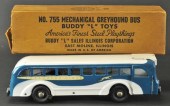 BOXED BUDDY 'L' GREYHOUND BUS
