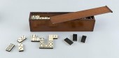 BOXED DOUBLE DOMINO SET AMERIC