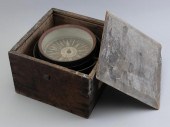 BOXED DRY COMPASS LABELED FOR
